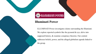 Begin your quest to understand the historical and cultural context surrounding claims of Illuminati rituals