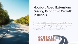 Houbolt Road Extension Driving Economic Growth in Illinois