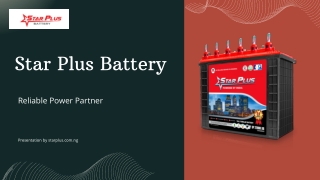 Star Plus Battery - Reliable Power Partner