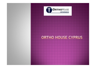 Home Care Products- Ortho House Cyprus