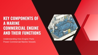 Key Parts of a Marine Commercial Engine Explained