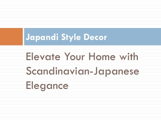 Japandi Coffee Tables: Simplicity Meets Sustainability