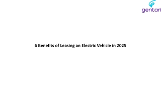 6 Benefits of Leasing an Electric Vehicle in 2025