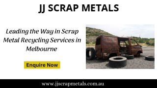 Leading the Way in Scrap Metal Recycling Services in Melbourne