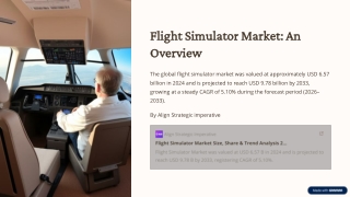 Flight Simulator Market Size, Share, Latest Trends &Opportunities