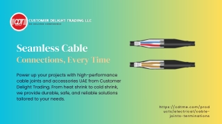 Seamless Cable Connections, Every Time