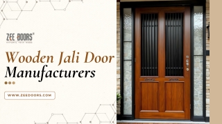 Wooden Jali Door Manufacturers