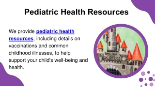 Pediatric Health Resources