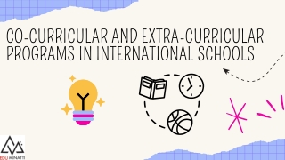 Co-Curricular and Extra-Curricular Programs in International Schoolsainstorm