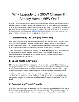 Buy Shield 200 Watt Charger Now!