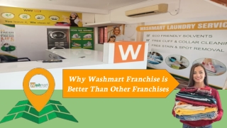 Why Washmart Franchise is Better Than Other Franchises