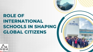Role of International Schools in Shaping Global Citizens