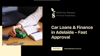 Car Loans & Finance in Adelaide – Fast Approval