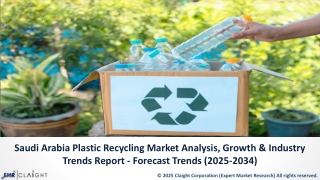 Saudi Arabia Plastic Recycling Market Size, Share & Trends Forecast (2025-2034)