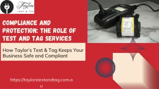 Electrical Test And Tag