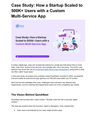 Case Study_ How a Startup Scaled to 500K  Users with a Custom Multi-Service App