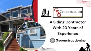 Exterior Siding Replacement Santa Cruz County - GS Construction Inc.