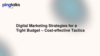 Digital Marketing Strategies for a Tight Budget – Cost-effective Tactics