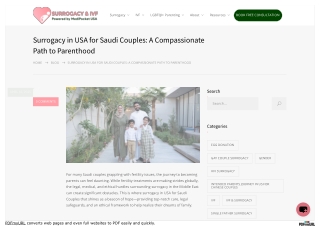 Surrogacy in USA for Saudi Couples Safe, Trusted & Legal