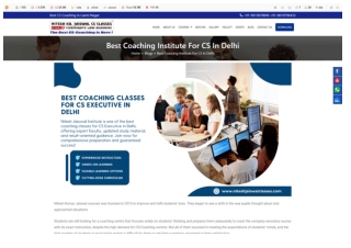 CS Coaching in Delhi: Top Institutes with Highest Success Rates