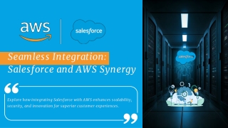 Seamless Integration Salesforce and AWS Synergy