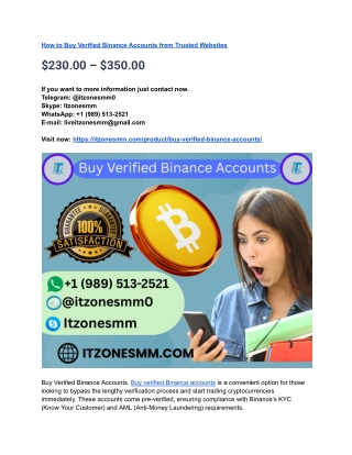 How to Buy Verified Binance Accounts from Trusted Websites (1)