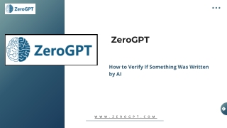 How to Verify If Something Was Written by AI