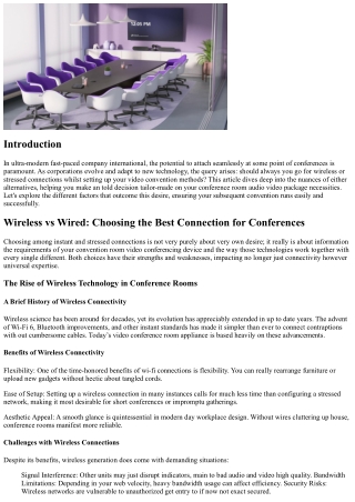 Wi-Fi vs Cabled: Choosing the Best Connection for Events