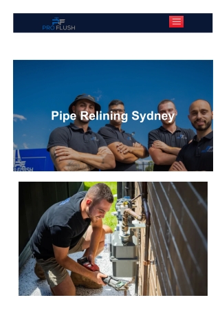 Pipe Relining Sydney