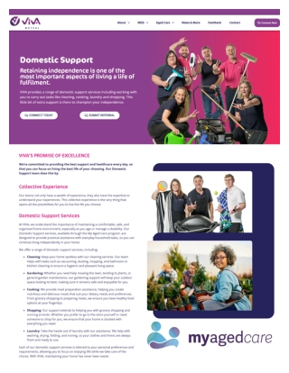 My Aged Care Domestic Support