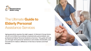 The Ultimate Guide to Elderly Personal Assistance Services