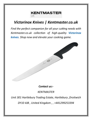 Victorinox Knives | Kentmaster.co.uk