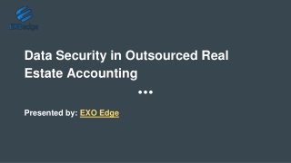 Data Security in Outsourced Real Estate Accounting