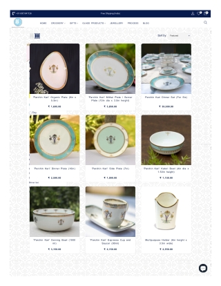 Luxury Designer Crockery Sets by Namrata Kedia Design