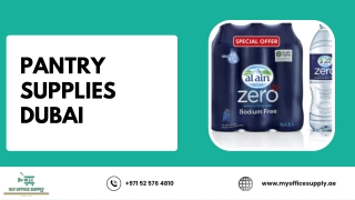 pantry supplies dubai PDF