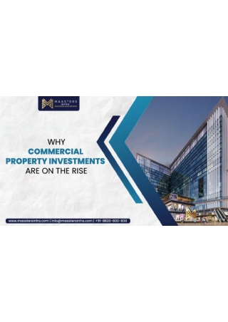 Why commercial property investments are on the rise