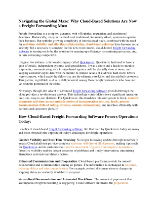 QuickMove Sets a New Standard for Transportation Management  in the Middle East