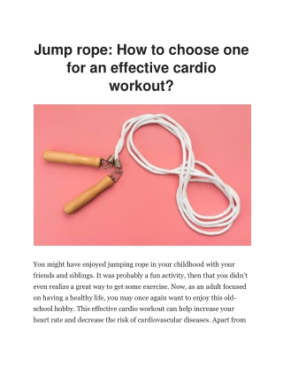 Corda Salto da Punto Fitness Salta para a Forma Perfeita