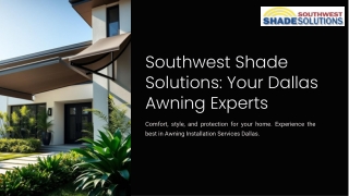 Outdoor Comfort Redefined: Retractable Awnings & Patio Covers