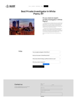 Best Private Investigator in White Plains, Ny