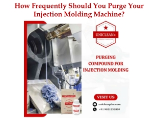 How Frequently Should You Purge Your Injection Molding Machine?