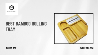 Best Bamboo Rolling Tray