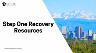 Step One Recovery Resources