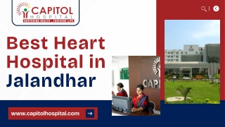 Best Heart Hospital in Jalandhar: Capitol Hospital