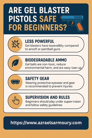 Are Gel Blaster Pistols Safe for Beginners?