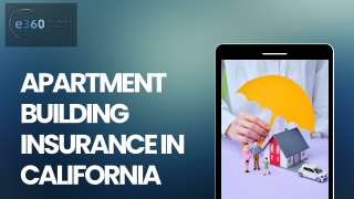 Apartment Building Insurance in California