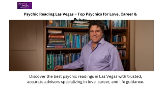 Psychic Reading Las Vegas – Top Psychics for Love, Career & Future