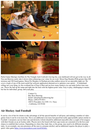 35 Best Bar Video Games To Keep Consumers Returning