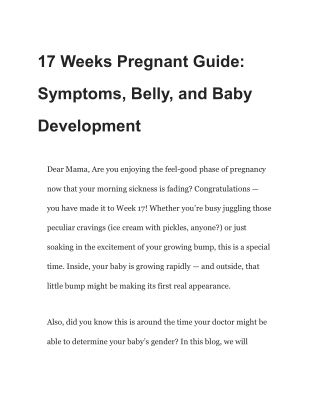 17 Weeks Pregnant Guide_ Symptoms, Belly, and Baby Development (2)