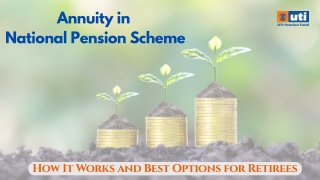 Annuity in NPS: How It Works and Best Options for Retirees
